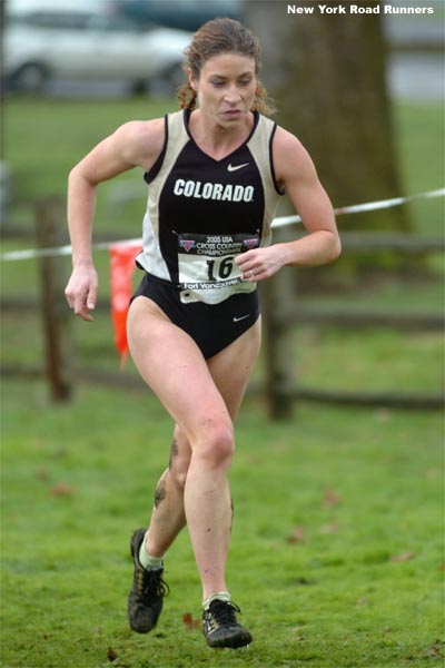 Renee Metivier, a senior at the University of Colorado, finished seventh in 28:32...