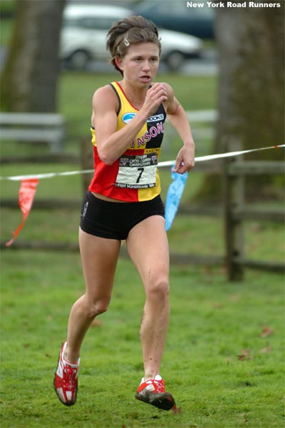 Sabrina Monro of the Hansons-Brooks Distance project finished 10th in 28:41.0.