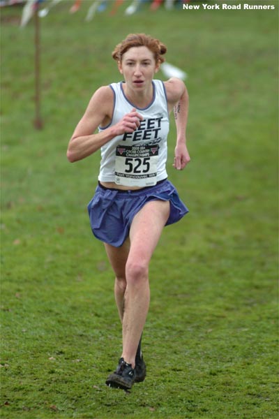 Trish Nervo, 27, of Salem, Virginia, finished 14th in 29:08.2.