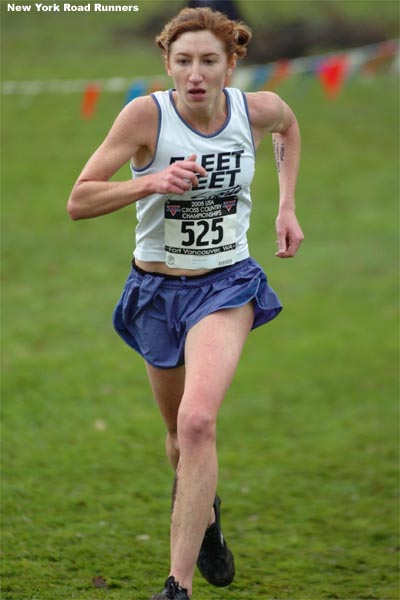 Nervo finished sixth at the USATF Fall XC Championships in December of 2004.