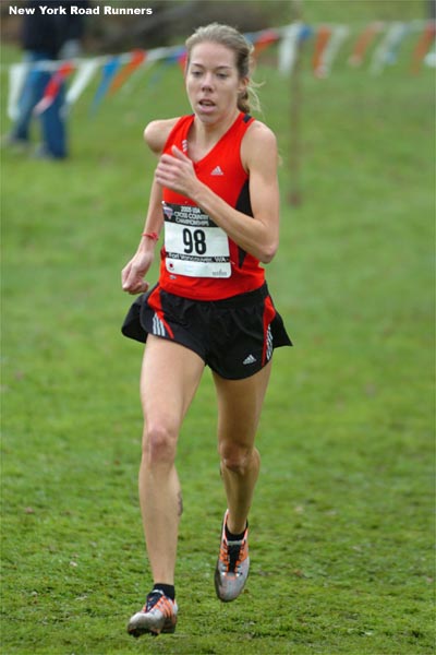 Lucinda Hull of the adidas Raleigh Track Club finished 15th in 29:15.9.