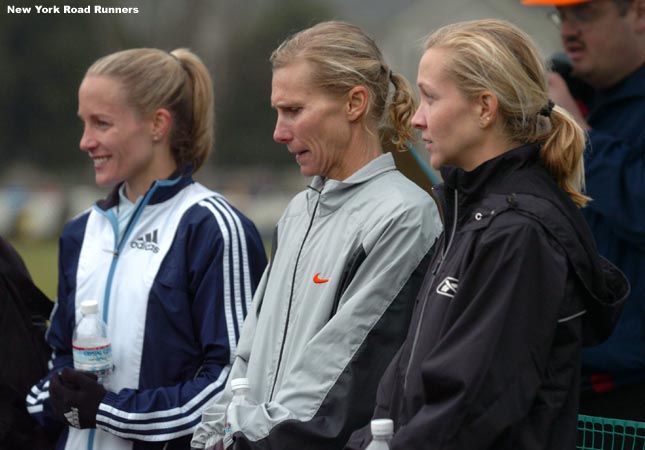 L-R: Rhines, Colleen De Reuck, and Blake Russell.