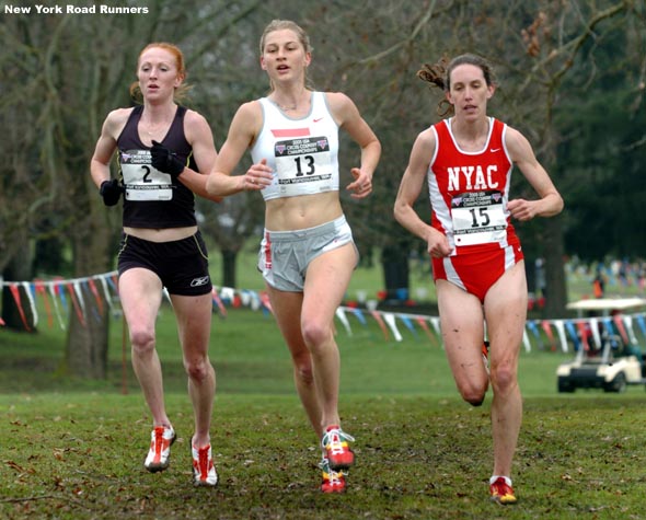 All three athletes represented the U.S. at the World Cross Country Championships in 2004.