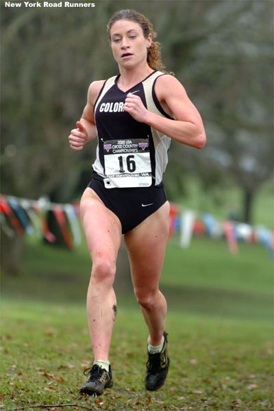 The University of Colorado's Renee Metivier, who finished second at the 2004 NCAA Cross Country Championships.