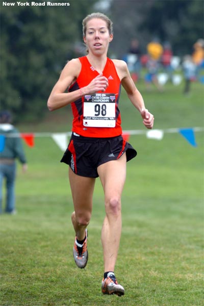 Lucinda Hull of the adidas Raleigh Track Club was a top collegiate runner first for Lehigh, then NC State.