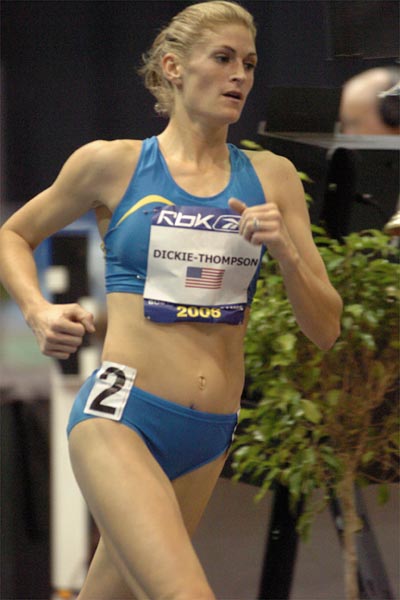 Former University of Tennessee runner Sharon Dickie-Thompson.