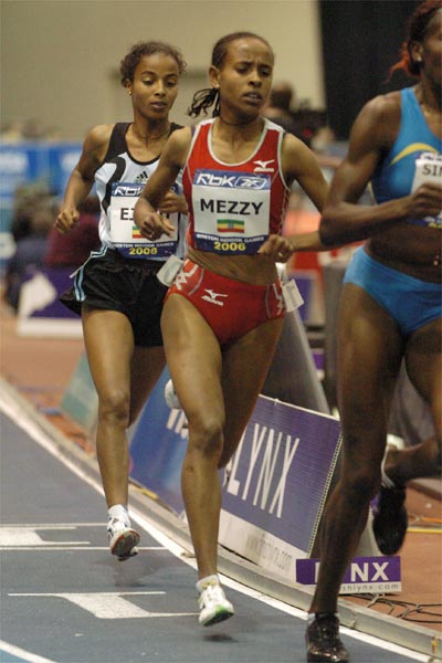 Meseret Defar has just missed running a world record in this race last year.