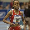 Meseret Defar dominates the race.