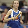 On Sunday, Caryn Waterson led off the Central Park Track Club's distance medley relay.