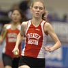 Sloan Siegrist led off for the Greater Boston Track Club's 