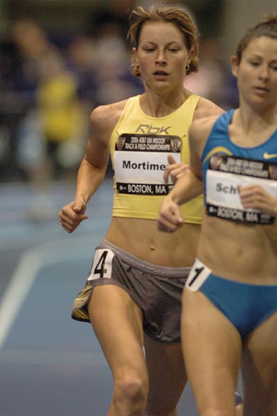 This was a home meet for Amy Mortimer, who lives just down the road in West Roxbury.