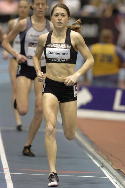 Rebecca Donaghue, a UMass graduate who burst onto the scene last weekend when she finished eighth in the 4K at the USA Cross Country Championships.