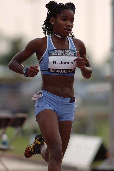 Jones, a native of Texas, has one year of high school remaining. She was running three events at this meet, but she showed her endurance last year by running a 1:21:34 half marathon as a sophomore.