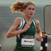 Kate Niehaus was unable to cover LaBeaud's move and she finished second in 17:37.43.