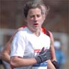 Kate O'Neill, a Yale graduate and 2004 Olympian who is now training with Team Running USA.