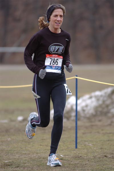 Carolyn Smith-Hanna, 55, of the Genesee Valley Harriers.