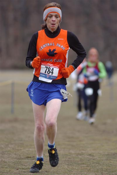 Margot Sheehan, 47, of the Central Park Track Club.