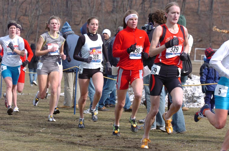 Kelly Strong leads Mary Duerbeck, Annie Bersagel, and Laura Turner.