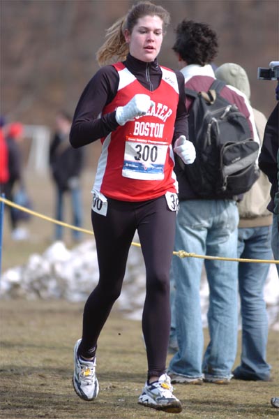 Jen Busse of the Greater Boston Track Club.