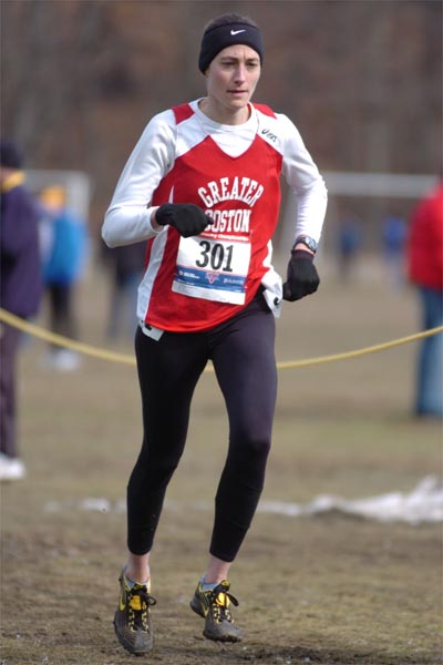 Maegan Chaggaris of the Greater Boston Track Club.