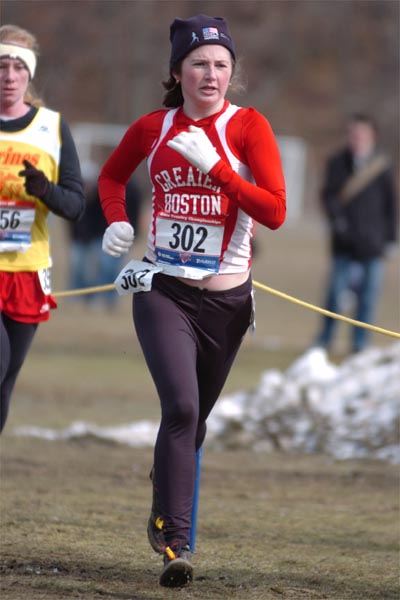 Carol Geddes of the Greater Boston Track Club.