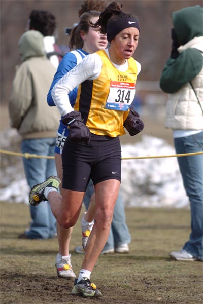 Carmen Ayala-Troncoso, 46, of Austin, Texas, has won the masters race at this event in the past, but she was able to get more competition in the open race.