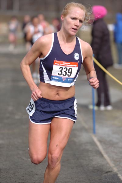 Ann Gaffigan, one of the U.S.'s best steeplechasers.