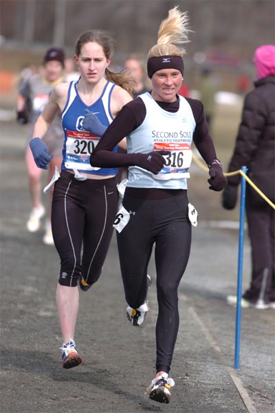 Lyndsi Benedict leads Bethany Brewster