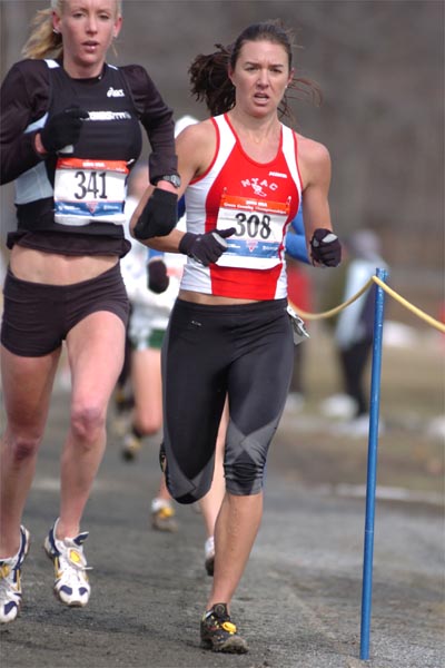 Julia Stamps was part of a victorious NYAC team.