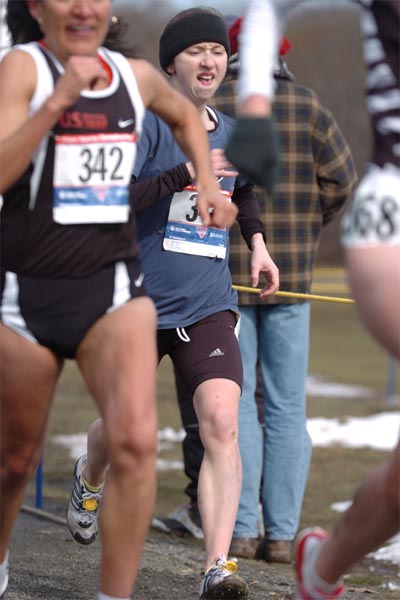 Renee Gunning finished 22nd in 28:22.