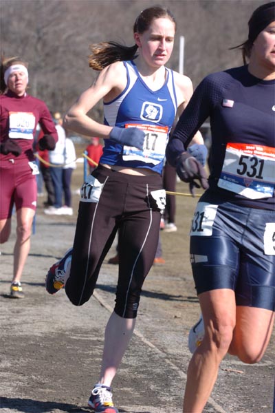 Bethany Brewster, who was a top runner for the University of Wisconsin and now represents Wisconsin Runner.