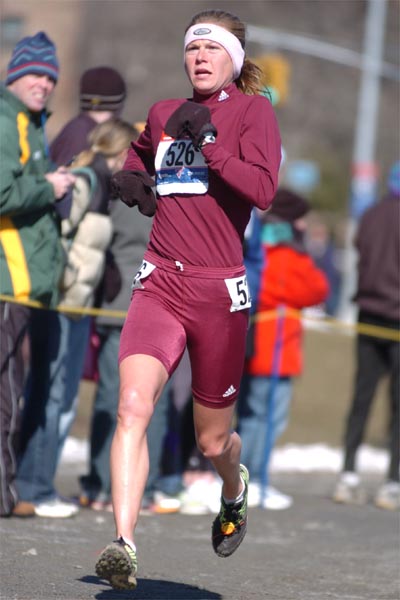 Mary Duerbeck, 27, finished 21st in 13:25.