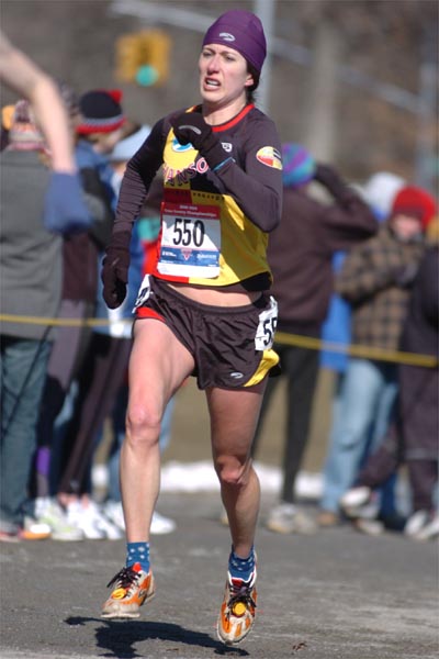 Dot McMahan finished 24th in 13:28.