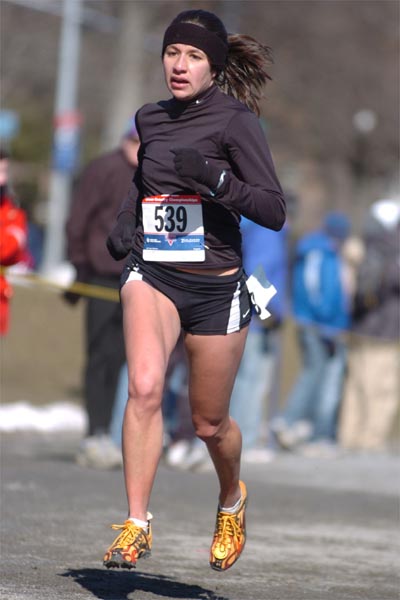 Kathryn Hamera of Boulder, Colorado, finished 42nd in 13:57.