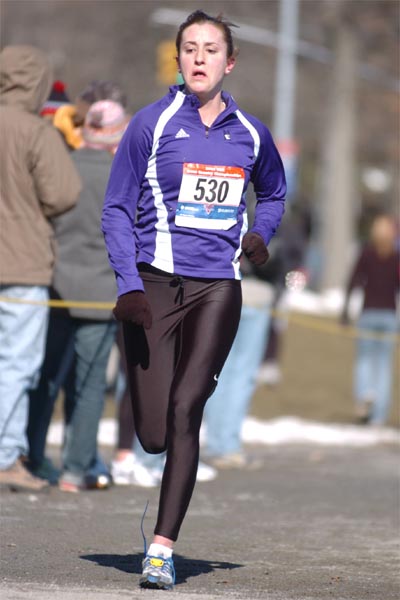 Celia Franklin of Northwestern finished 49th in 14:41.