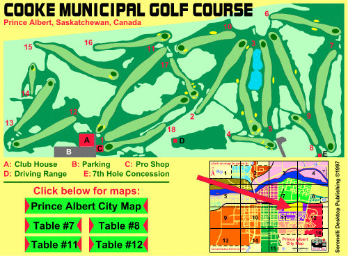 Cooke Municipal Golf Course Map